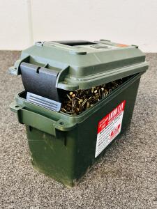 Metal Ammo Box With .22 Cal Ammunition (Unkown Quantity)