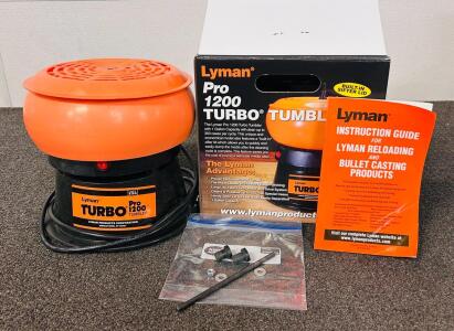 Lyman Pro 1200 Turbo Tumbler With 1-Gallon Capacity