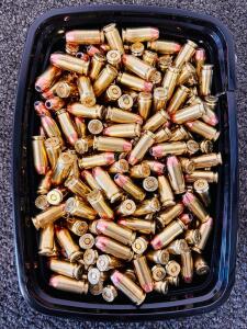 Tray With 40 S&W 155 XTP Ammunition (Unkown Quantity)