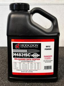 Jug Of Hodgdon H4831SC Rifle Powder