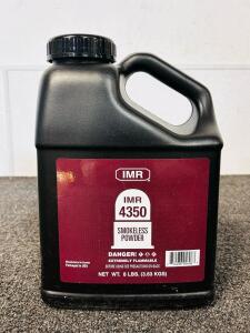 Jug Of IMR 4350 Smokeless Gun Powder