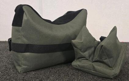 Weighted Shooting Rest- Green Bag Pair