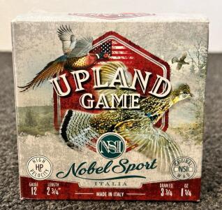 Partial Box Of Upland Game 12 Ga. 2-3/4" Shotgun Cartridges