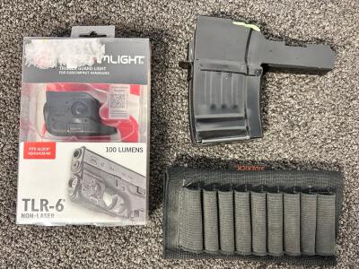 Trigger Guard Light -TLR 6 Non-Laser (Fits Glock 42/43/43X/48), (10) Rnd SKS Magazi