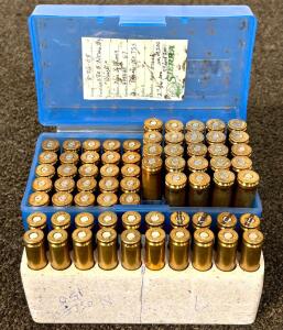 (20) Rnds Winchester 308 Win and (24) Rnds Of 308 Norma Magnum Plus (25) Brass Casings