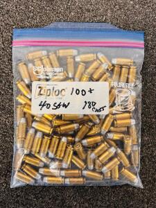 Bag Of 40 S&W Ammunition