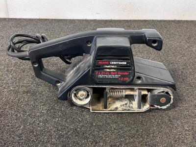 Sears Craftsman 4x 21" Belt Sander- Powers On