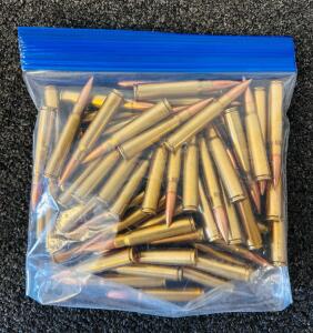 Bag Of 8mm Ammunition (Unknown Quantity)