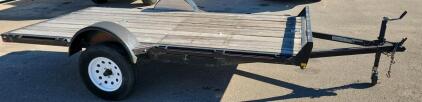 2014 Mirage Flatbed Trailer, 2990 lbs GVWR, Single Axle, VIN 5M3BU1219F1062489
