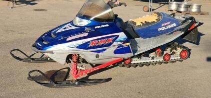 2003 Polaris 800 RMK Snowmobile, 800CC