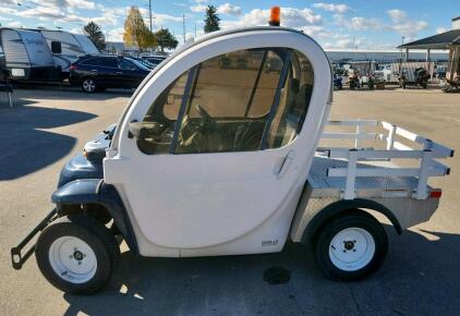 GEM eS Electric Utility Vehicle, 2-Seater with Cargo Bed