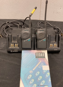 (2) Walkie Talkies