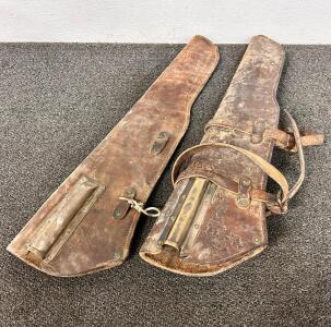 (2) Leather Scabbards (30")