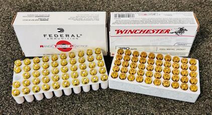 (99) Rnds Of 380 Auto 95 Gr. Ammunition