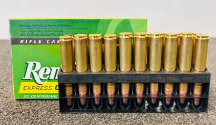 Box Of Remington 8mm Mauser 170 Gr.