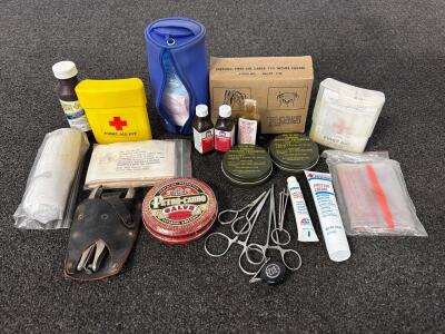Vintage First Aid Supplies