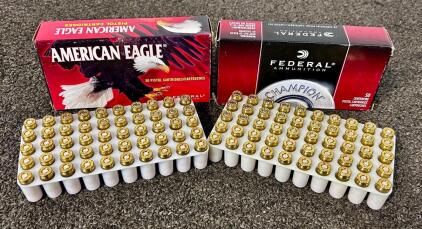 (100) Rnds Of 380 Auto 95 Gr. FMJ