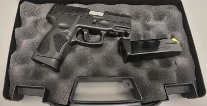 Taurus G2C 9mm Semi-Automatic Pistol, Serial ABD520697. New/Like New