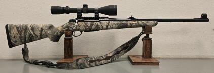 Tikka T3 Bolt-Action Rifle, .300 Win Mag, Camouflage Stock, Serial: D81126