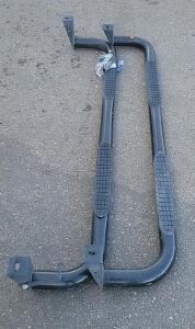 (2) 75" Iron Cross Truck Side Steps
