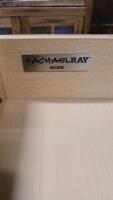 (1) Rachael Ray Home Monteverdi Sideboard Table W/ Drawers -64"L x22"W x40"H - 5