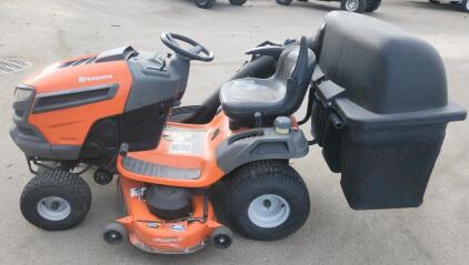 Husqvarna YTA 24V48 Riding Lawn Mower, 24 HP, 48" Cutting Width, 311 Hours