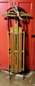 ( OFFSITE) Vintage American Clipper Sled