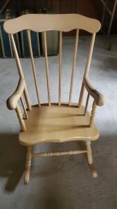 ( OFFSITE) Vintage Rocking Chair 15.5"x21"x27.5"