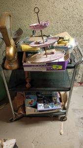 ( OFFSITE) Vintage Scale, Grinder, and More
