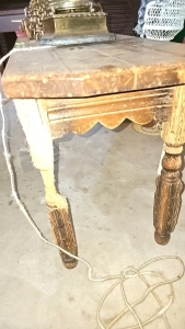 ( OFFSITE) Vintage Lamp,Bench & More