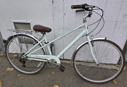 28"Light Green Schwinn Bike