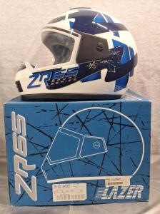 (1) Lazer ZR65 Motorcycle Helmet, XL