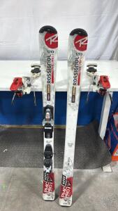 Pair Of Rossignol PMC Pro J 120 Skis & Diamir Pro FreeRide Bindings