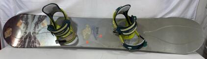 Ride Mountain w/Bindings Board Size Is 168