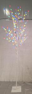 (1) 5-Foot Multi-Colored LED Stick Tree