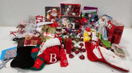 Assorted Seasonal And Holiday Decor And Supplies
