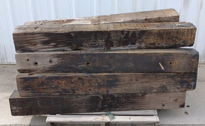 Pallet of Railroad Ties