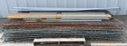 Pallet of Wire Fence Panels