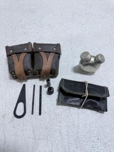 (1) Russian Mosin-Nagant Rifle WWII Cleaning & Maintenance Kit