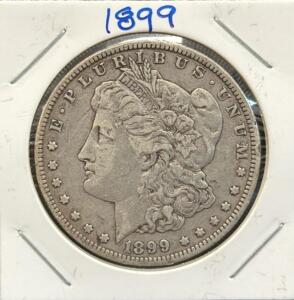 1899 Morgan Silver Dollar, Philadelphia Mint, 90% Silver