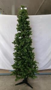 (1) 7ft Faux Christmas Tree