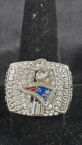 Replica 2003 New England Patriots Brady SuperBowl Ring Size 11