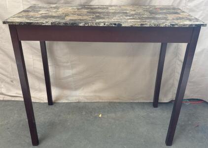 Linon Tavern Table H 3&rsquo; .5&rdquo; W 3&rsquo; 6&rdquo; L 1&rsquo; 10&rdquo;