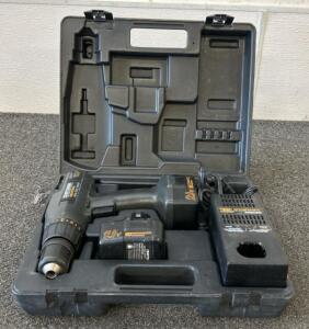 (1) Craftsman Industrial 3/8-In. Drill/Driver Set With (2) Batteries And (1) Charger