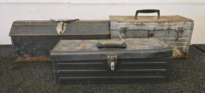 (3) Toolboxes w/Tools