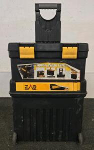 ZAG Mobile Work Center Tool Box 24.5"x9"x18.5" W/Tools