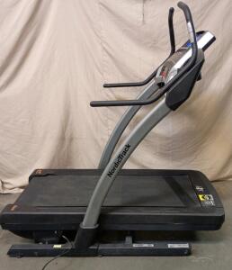 NordicTrack X7i Incline Trainer treadmill. With Reflex Cushion Technology. The Treadmill Features a 2.75 CHP Motor and a 7-inch Touchscreen Display. <br/>It Has an Incline Range From -6% Decline to a 40% Incline,