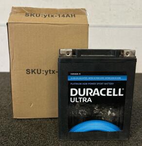 Platinum AGM Power Sport Battery 12V (Duracell Ultra)