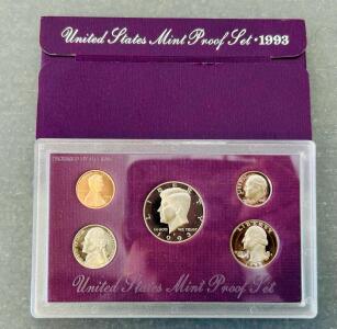 United States Mint Proof Set 1993
