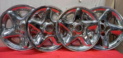 [4] 16&rdquo; CHROME Wheel Skin for Dodge RAM 1500 Truck 1996-2001 Hubcap Cover Cap 300x 1